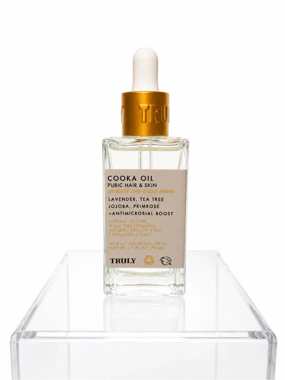 TRULY Cooka Oil for Pubic Hair & Skin
